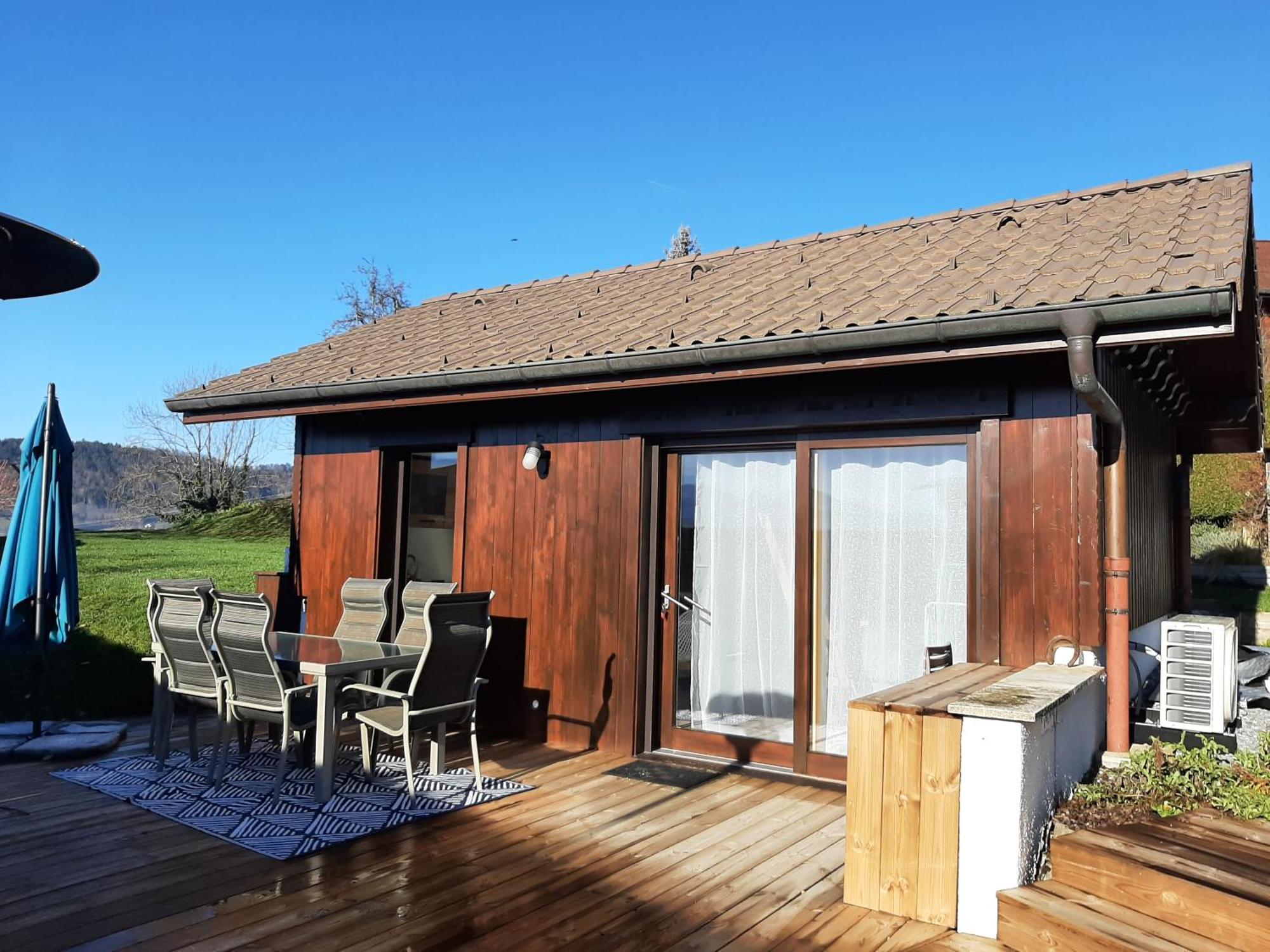 5 Min Des Pistes De Ski Grand Studio Mezzanine Viuz-en-Sallaz Ngoại thất bức ảnh
